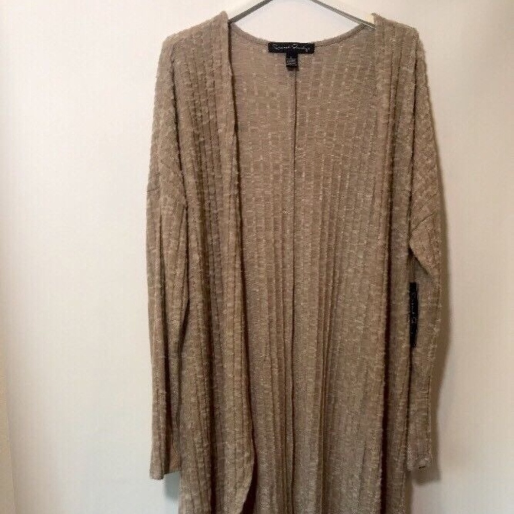 French Laundry Woman Draped Front Cardigan Kimono